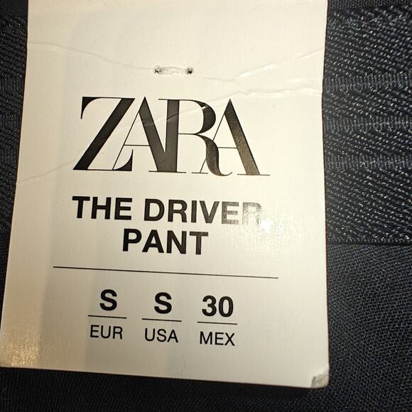Zara Mens The Driver Pants Size small 30 Comfort Fit Dark Blue NWT - Picture 7 of 16